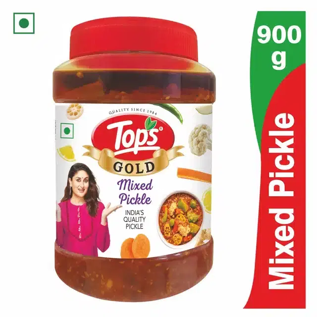 Tops Gold Mixed Pickle 900 g
