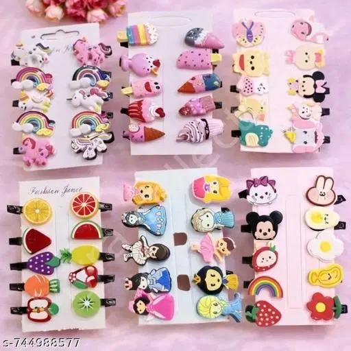 Hair Clips for Women, Pack of 20 (Multicolor)