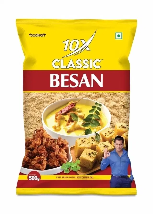 10X Shakti Classic Besan 500 g