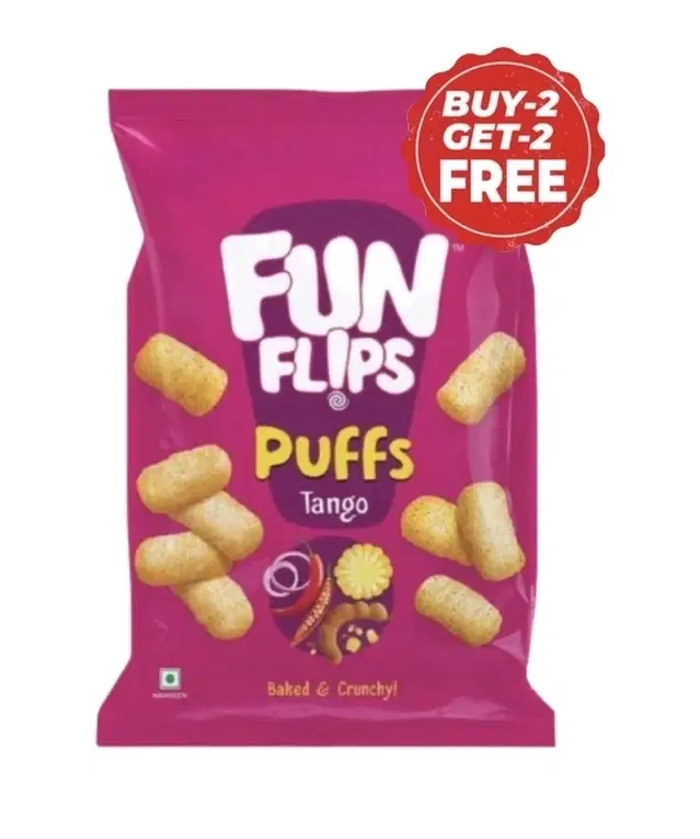 Fun Flips Tango Puff 4X63 g (Buy 2 Get 2 Free)