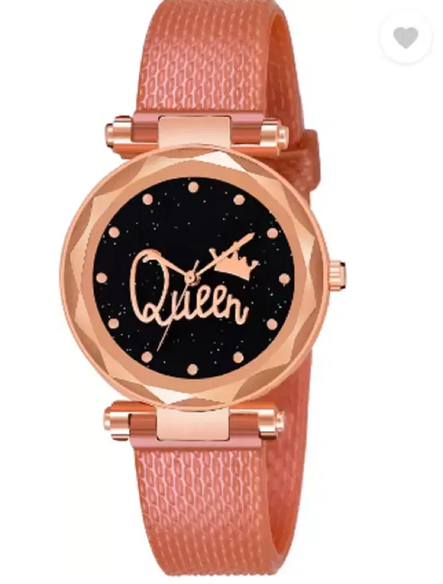 PU Strap Analog Watch for Women & Girls (Multicolor)