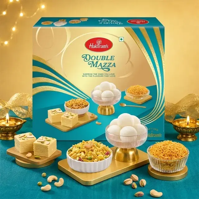 Haldiram's Double Mazzaa Gift Pack 1400 g