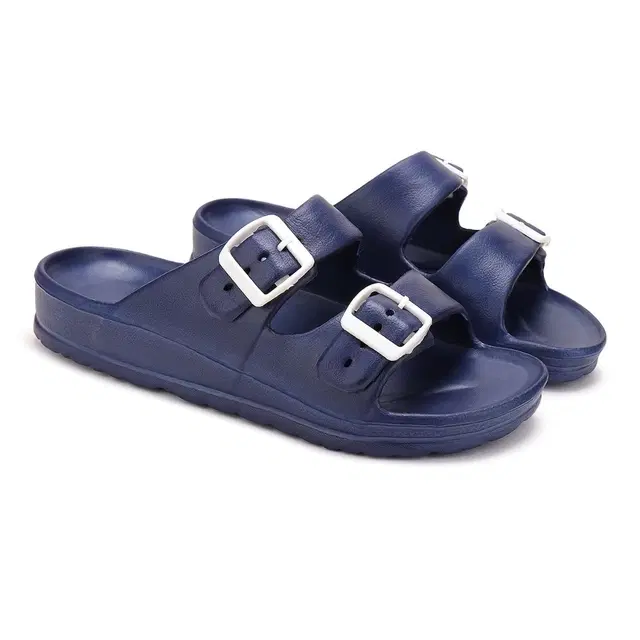 Slippers for Men, Navy Blue (6)