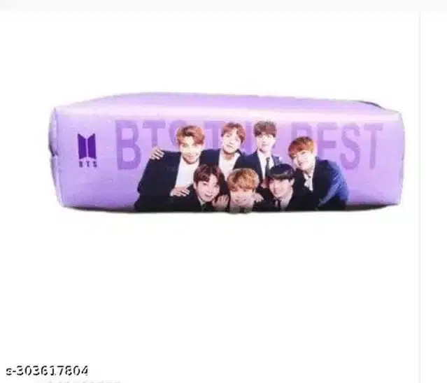BTS Army Theme Pencil Box, Purple