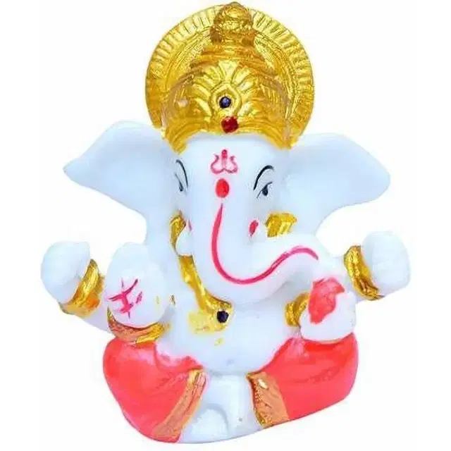 Lord Ganesha Idol White