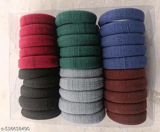 Fabric Colours (Green, Pack of 30)
