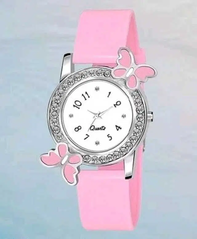 Analog Watch For Womens (Pink) (WS-40)