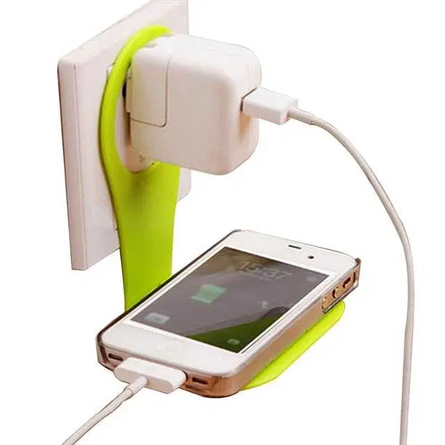 Sterling Bazaar Plastic Mobile Cell Phone Holder Adapter Charging Hanging Stand, St-017