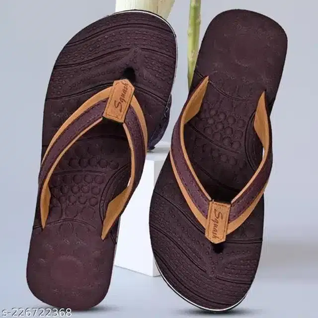 Flip Flop for Men (Brown, 6)