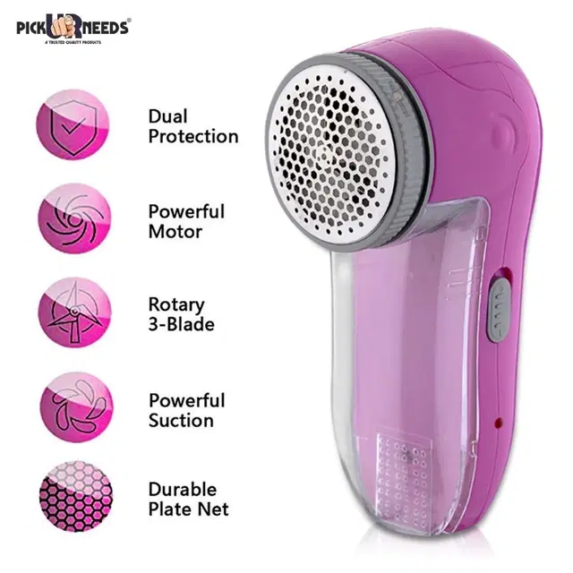 Lint Remover For Clothes ,Multicolour,(Pack Of 1)