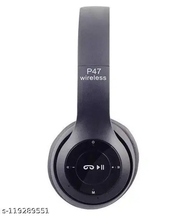 Wireless Bluetooth Headphones, Black