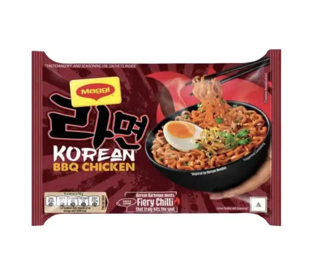 Maggi Korean BBQ Chicken Instant Noodles 90 g