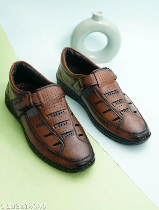 Formal Sandal for Men (Tan, IND-6)