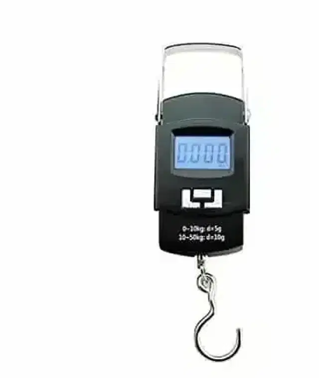 K Kudos Weight Scale For Luggage Kitchen Baggage Electronic Portable Fishing Hook Type Digital Led Screen Weighs Upto 50 kg Luggage Weight Machine