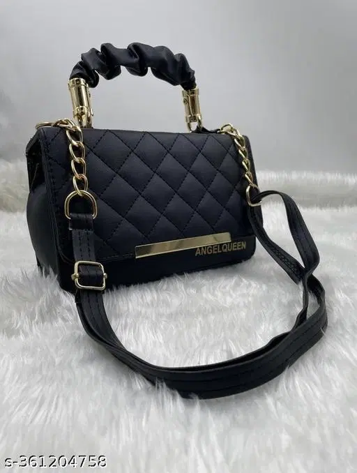 Sling Bag for Women (Black, 600 g)