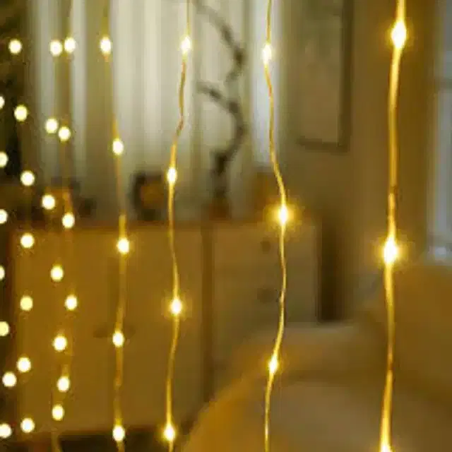 LED String Lights, Yellow, 15 m