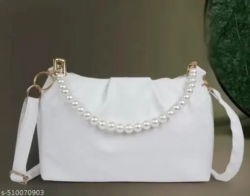 Crossbody Bags & Sling Bags for Women (White)