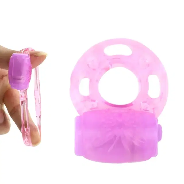 Penis Vibrator Ring for Men, Pink
