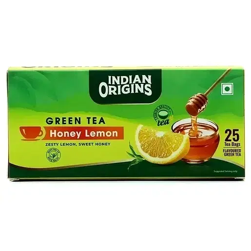 Indian Origins Green Tea Honey & Lemon - 25 Pcs 35 g