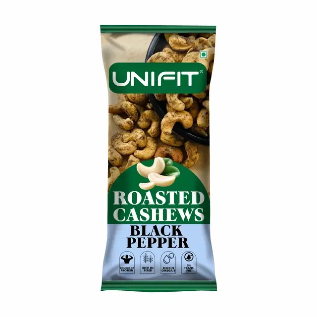 Unifit Black Pepper Cashews 40 g