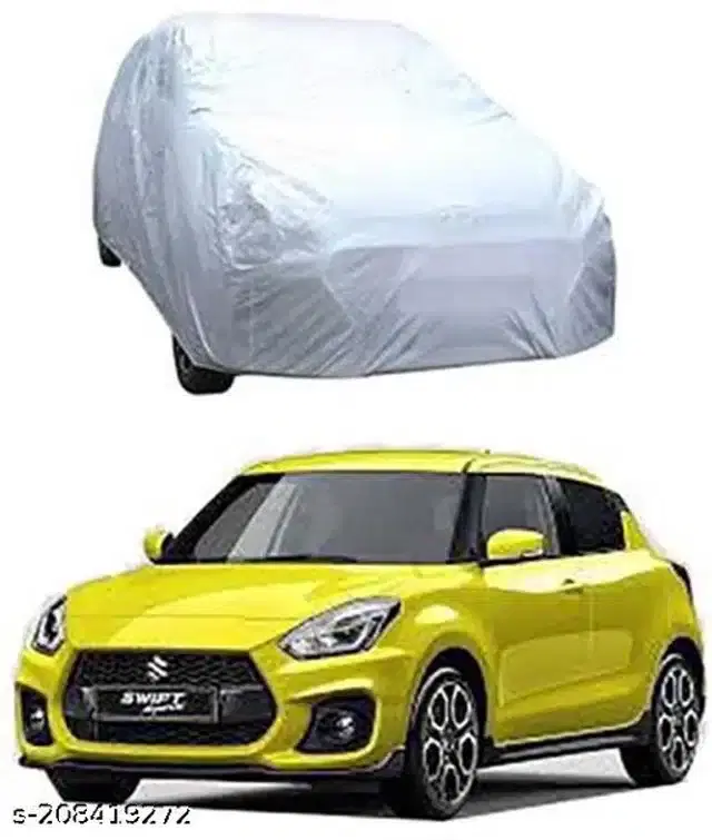 Taffeta Waterproof Car Cover for Maruti Suzuki Swift, Multicolor