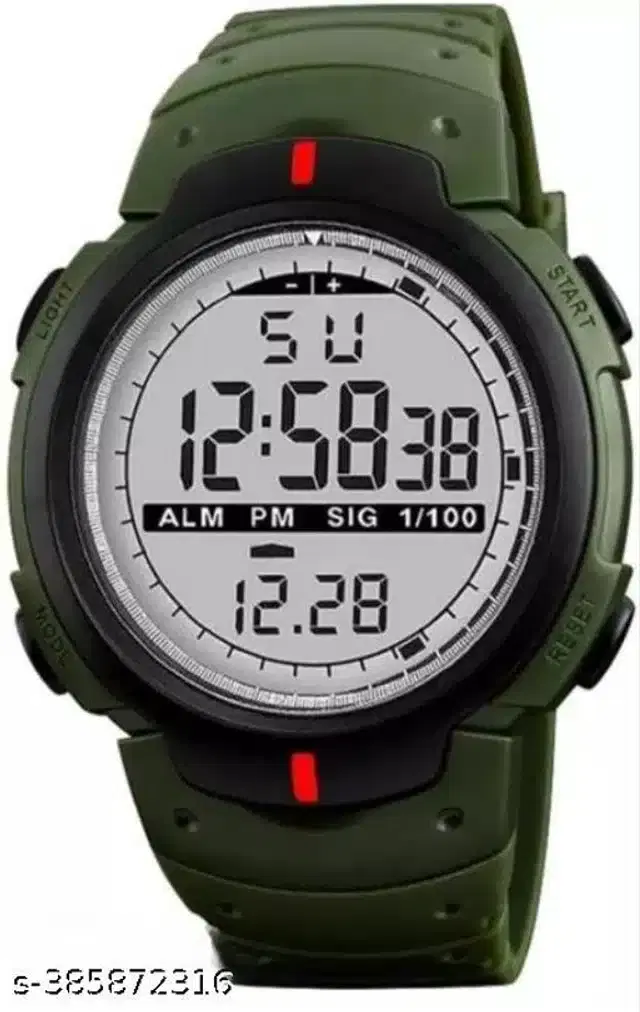 Digital Sports Watch for Men & Women (Multicolor)