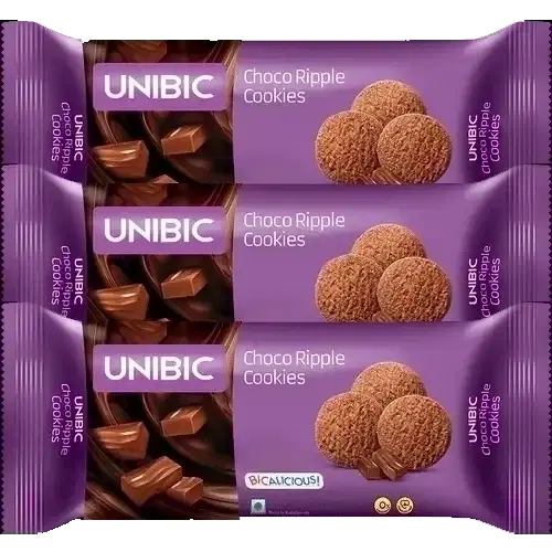 Unibic Choco Ripple Cookies 3X45 g (Set of 3)