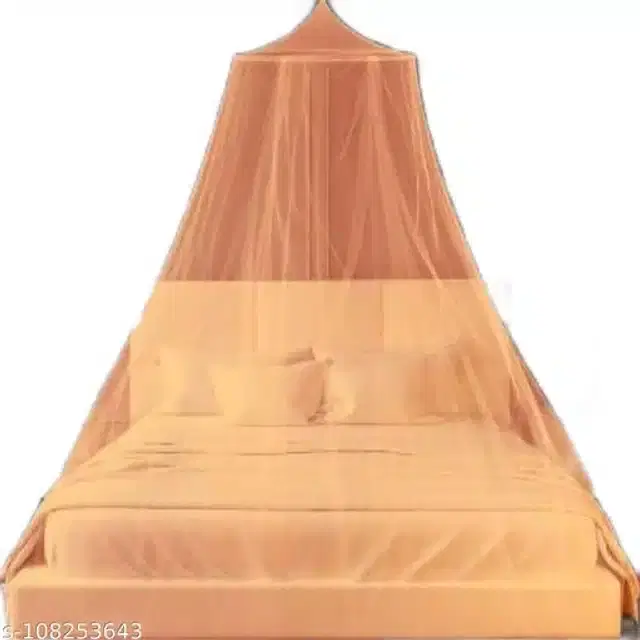 Mosquito Net for Home, Orange, 6.5x6.5 feet