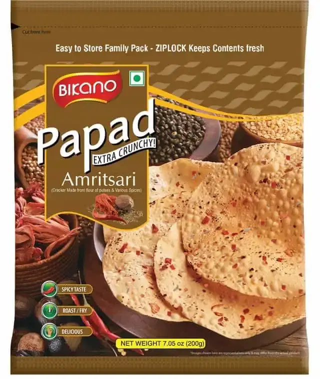 Bikano Papad Amritsari 200 g