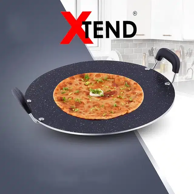 Xtend Supreme Non Stick Dosa & Roti Tawa, Pack of 1, Black, SI-9