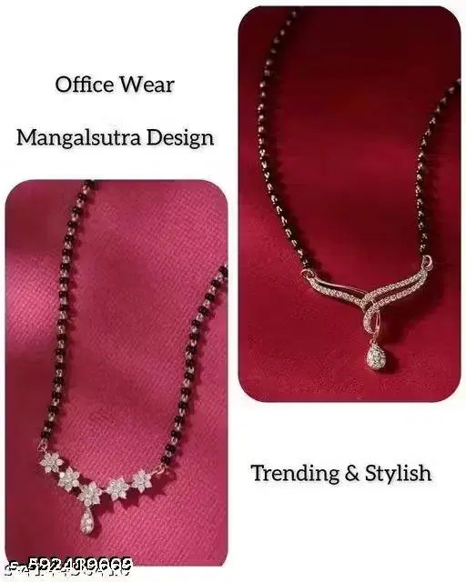 Single Strand Mangalsutra Short for Women