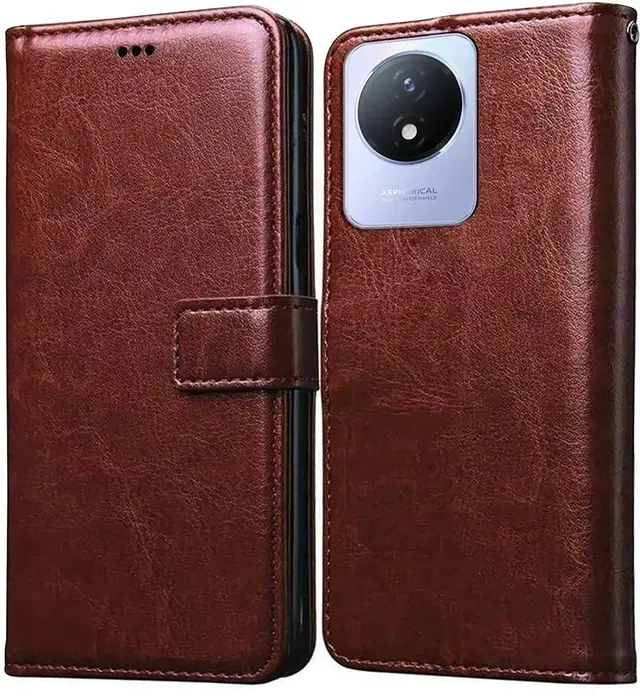 Flip Mobile Cover for Vivo V2252/Vivo Y02t, Multicolor