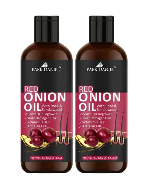 Park Daniel 100% Red Onion Oil, Pack of 2, 60 ml, SE-181