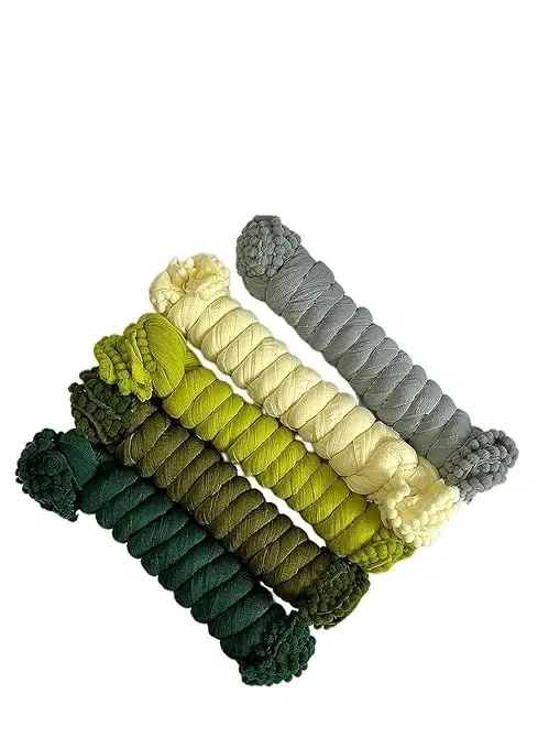 Dupatta for Women, Pack of 5 (Multicolor, 2 m)