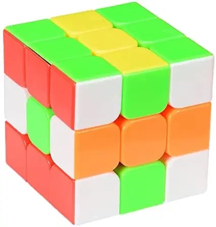 Plastic Rubik Cube, Multicolor