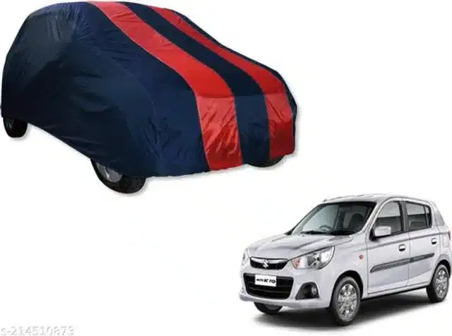Taffeta Waterproof Car Cover for Maruti Suzuki Alto K10, Multicolor