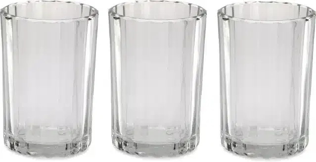 Liquor cum Cocktail Glasses, Transparent, 200 ml, Pack of 3