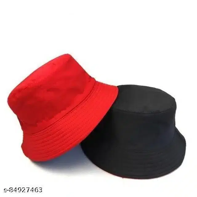 Cap For Women (Red & Black)