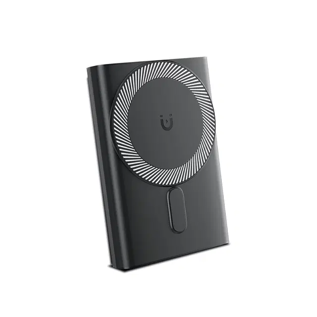 Intex Strong Nova Qcpd 10k Poly 10000mAh Wireless Power Bank With 22.5w Fast Charging, 15w Wireless Charging, Type-C Input Output, Built-In Stand, Led Indicators (Dark Grey)