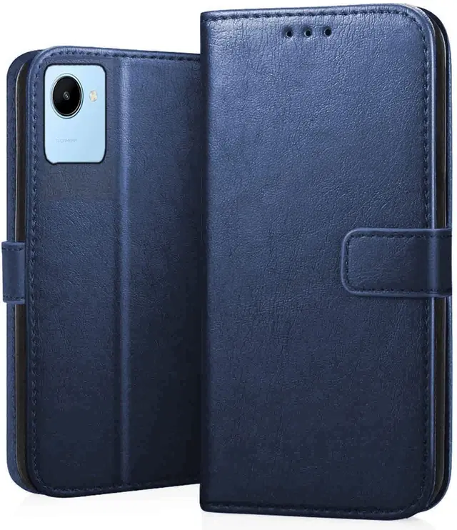 Flip Mobile Cover for Realme C30, Multicolor