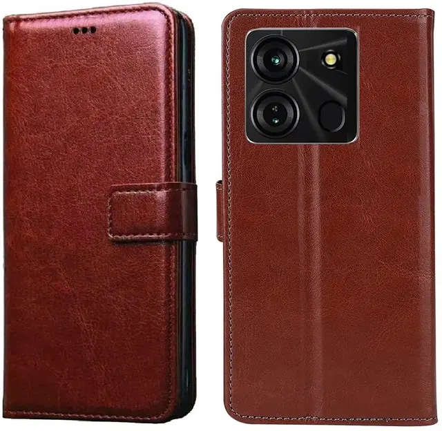 Flip Mobile Cover for Itel A662LM/A60/A60s/A662L, Multicolor