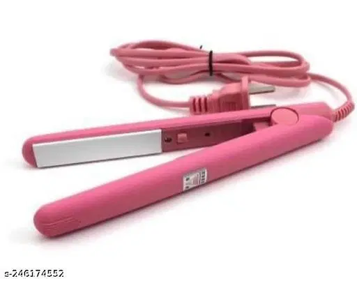 Plastic Mini Hair Straightener, Multicolor