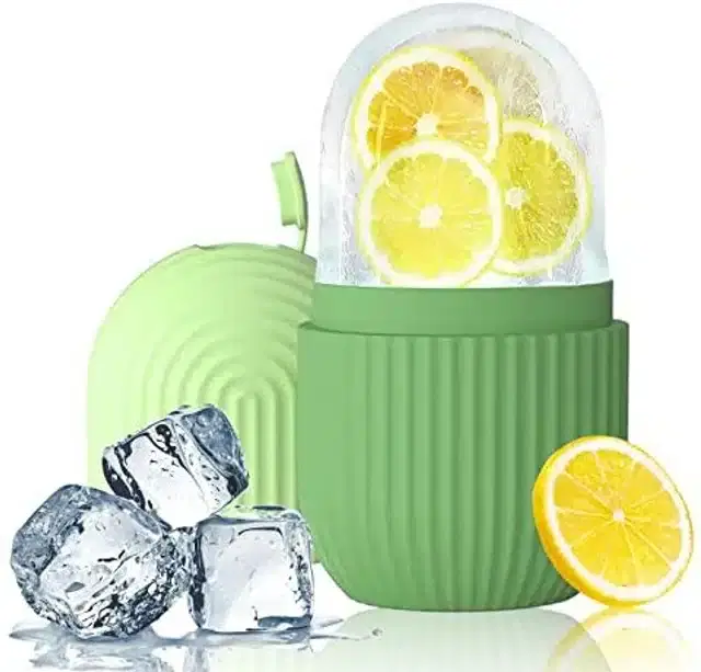 Facial Ice Roller for Glowing & Tighten Skin, Green