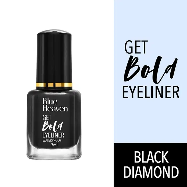 Blue Heaven Get Bold Eyeliner, Black, 7ml (Pack of 1)
