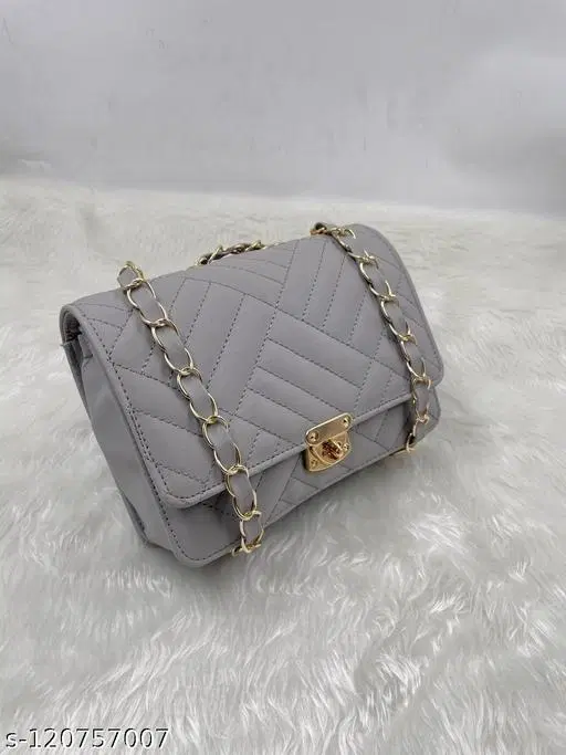 Sling Bag for Women (Grey, Free Size)