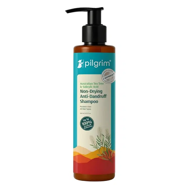 Pilgrim Tea Tree Non-Drying Anti-Dandruff Shampoo 200 ml