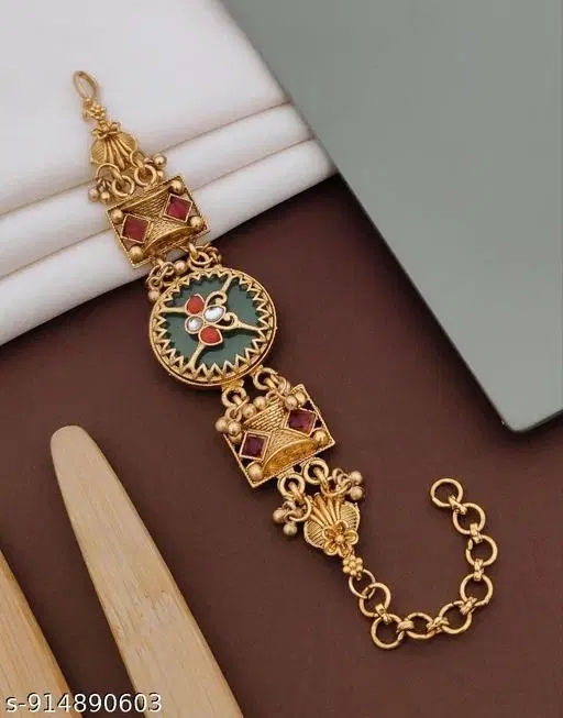 Traditional Bracelets for Women (Multicolor, Free Size)