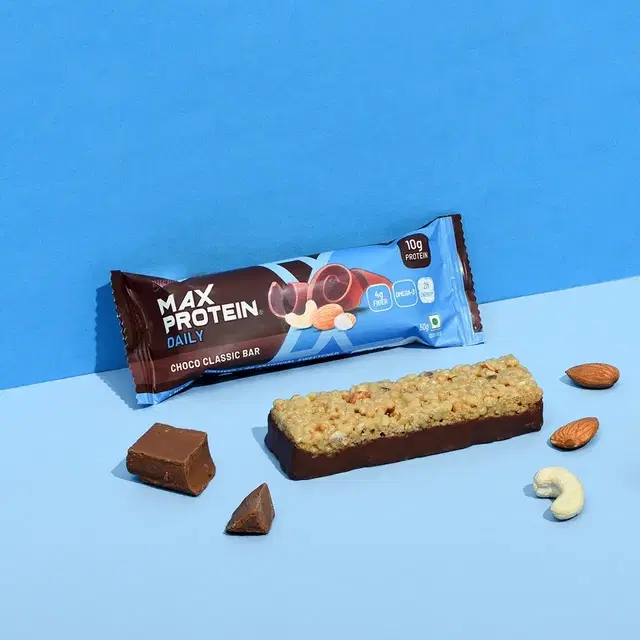 Ritebite Max Protein Daily Choco Classic 10 g Protein Bar -50 g