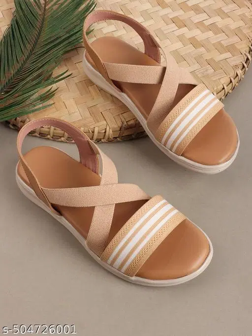 Flats for Women, Beige (3)