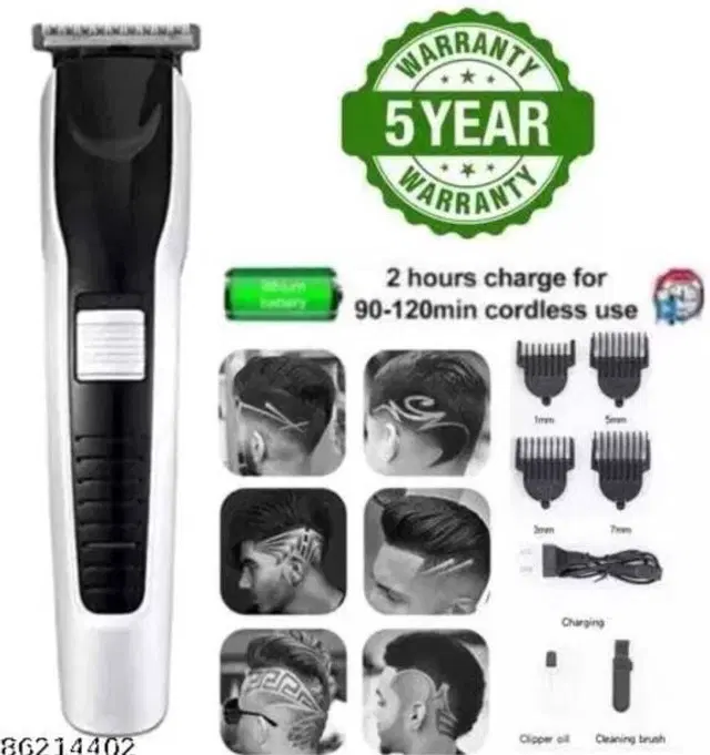 Professional Hair Trimmer for Men & Women, Black